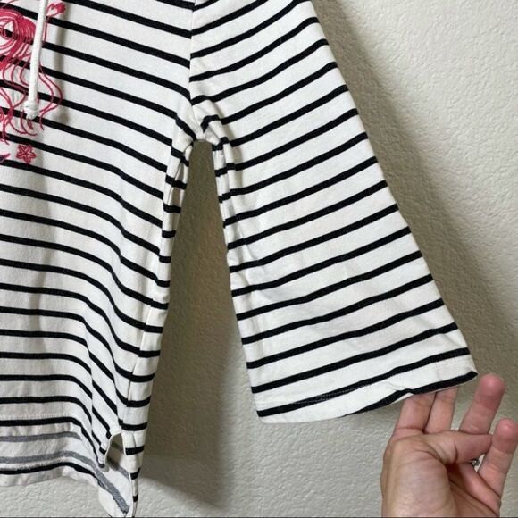ModCloth Striped Mermaid Embroidered Hoodie size XS - Picture 6 of 13